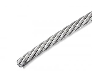 Трос DIN 3055, из нерж. стали А4 (316L) 1,5мм (7х7) (500М)